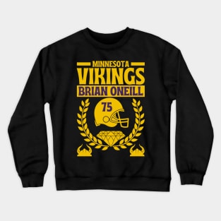 Minnesota Vikings Brian Oneill 75 Edition 2 Crewneck Sweatshirt